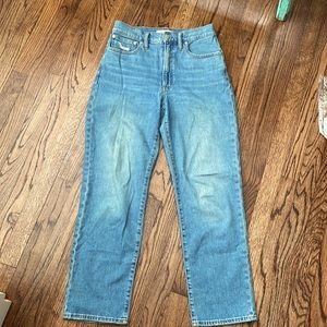 Medium wash perfect vintage straight jean